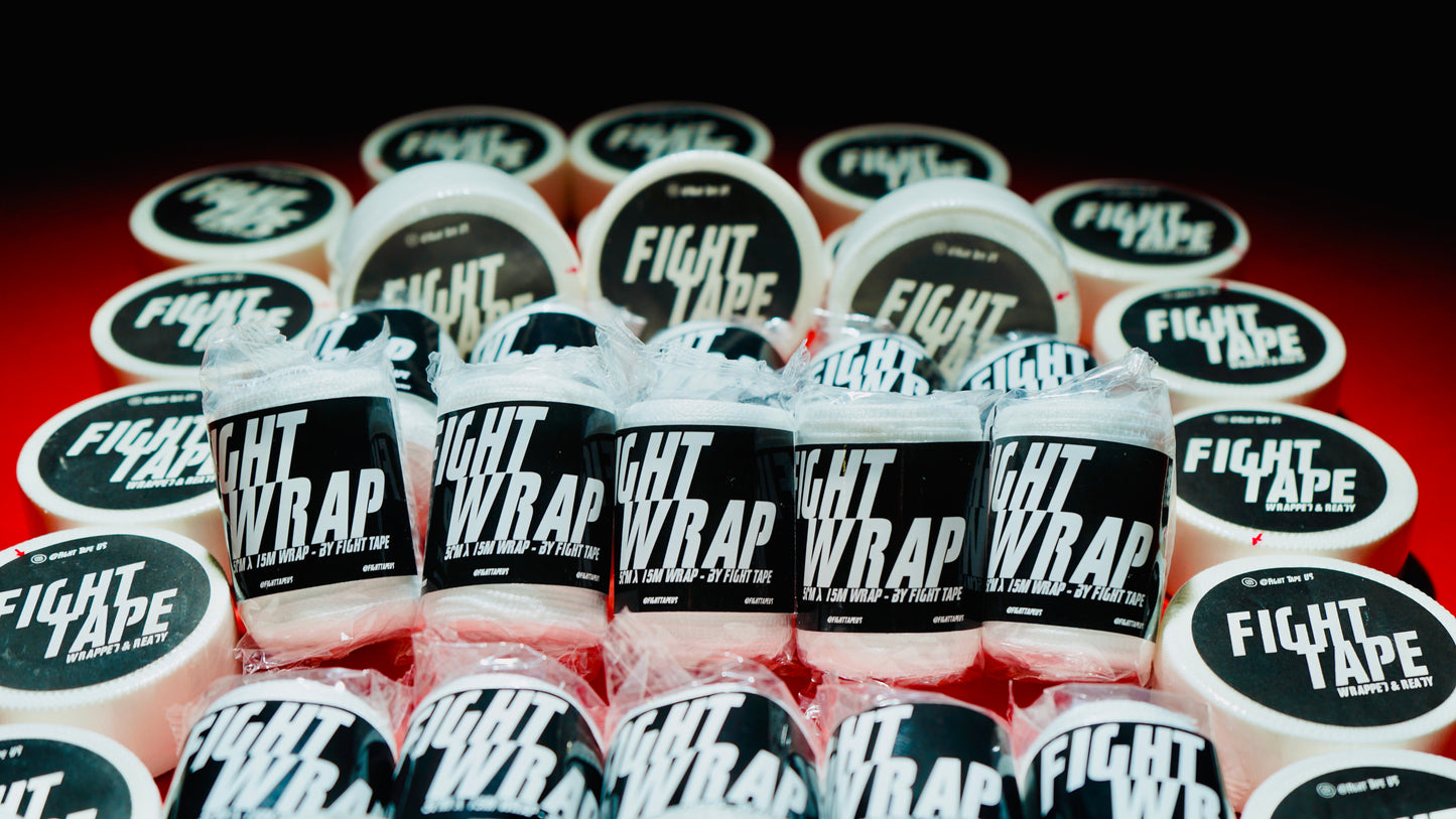 Fight Pack – 15 Rolls Tape + 15 Rolls Gauze