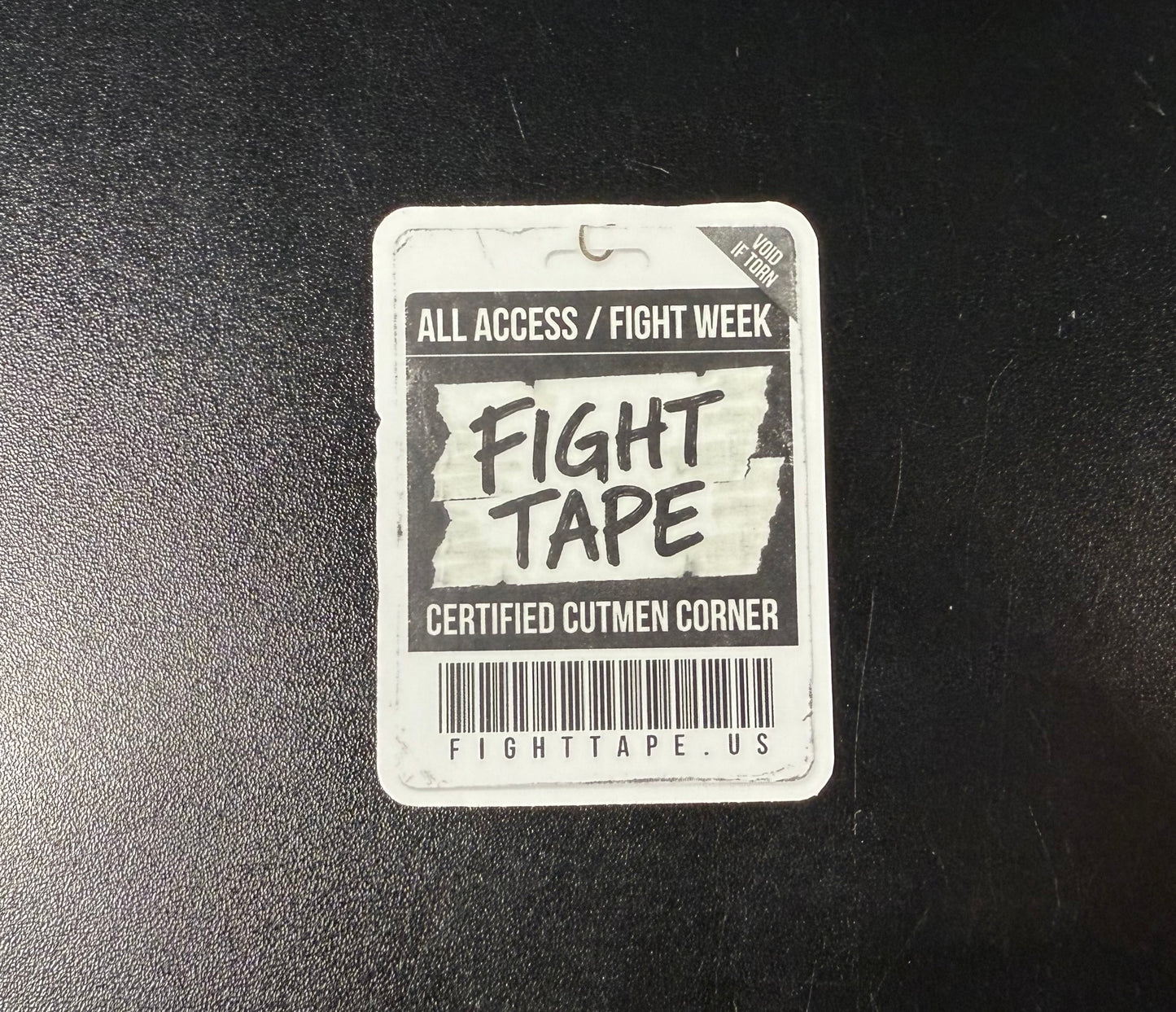 Certified Cutman Corner Sticker