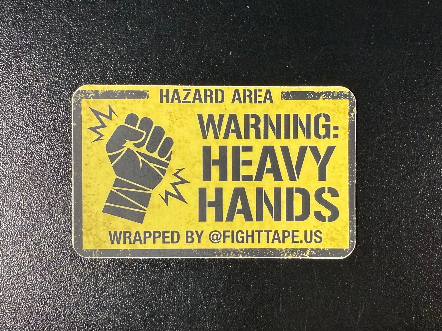 Heavy Hands Sticker